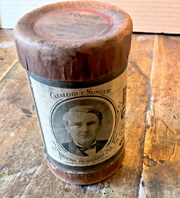 Edison Gold Moulded Record Case Empty