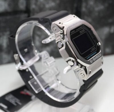 Casio G-Shock GM-5600RW-1D G-Steel Rainbow Brick Color Metal Case