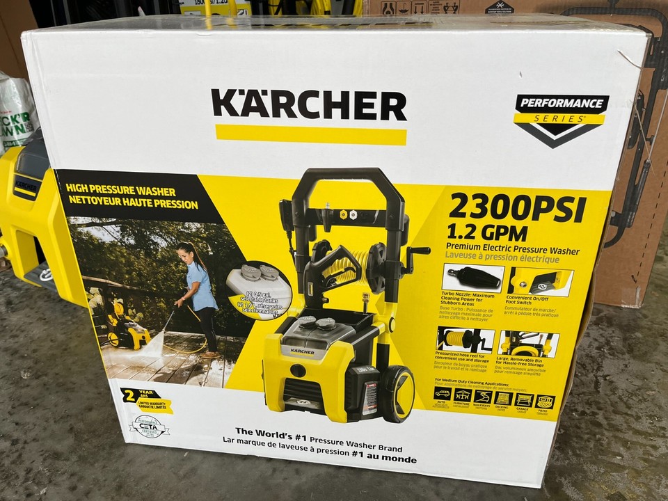Karcher K2300PS 2300 PSI 1.2 GPM TruPressure Induction Electric