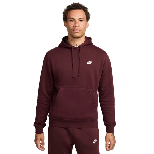 Mens Nike Gym Athletic Embroidered Club Hoodie Hooded Sweatshirt Pullover New - product listing photo