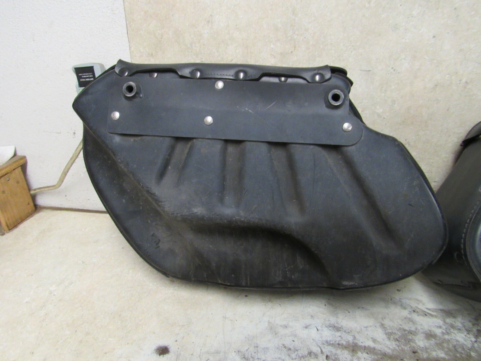 2008 HARLEY DAVIDSON FXDF DYNA FAT BOB SADDLE BAGS SOFT LEATHER OEM *6695 eBay