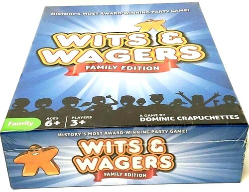 Juego de fiesta amigable para niños Wits & Wagers edición familiar galardonado - ¡NUEVO SELLADO! - Imagen 5 de 10