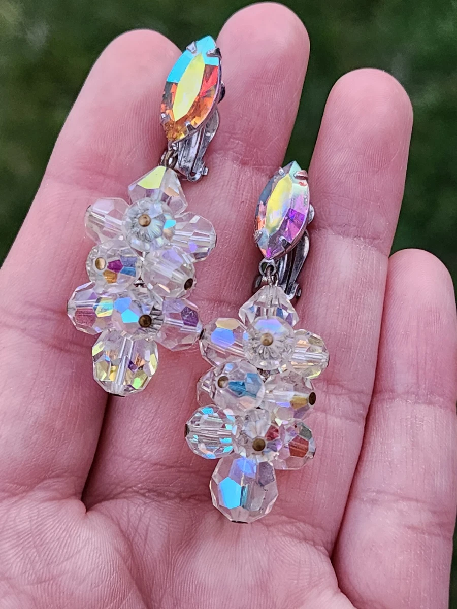 Vintage shop cluster earrings
