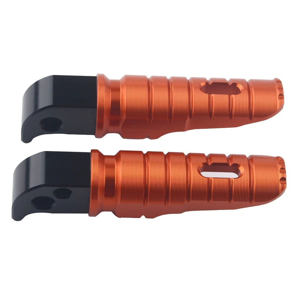 Reposapiés traseros para Yamaha YZF R7 MT07 MT09 Tracer 9/ GT/ GT+ Naranja Foto 4 de 4