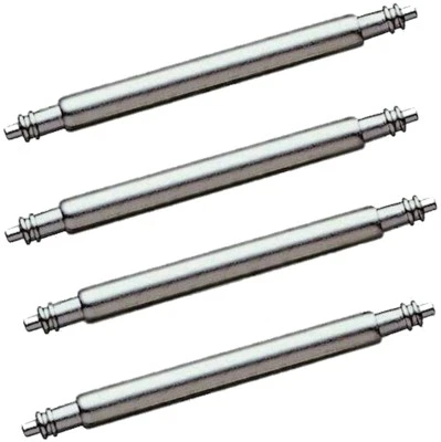 4 piezas pasadores de reloj Eichmüller macizos de 12 a 42 mm de diámetro 1,8 mm