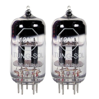 New Gain Matched Pair (2) Tung-Sol Reissue 12AX7 ECC83 Tubes - Authorized Dealer
