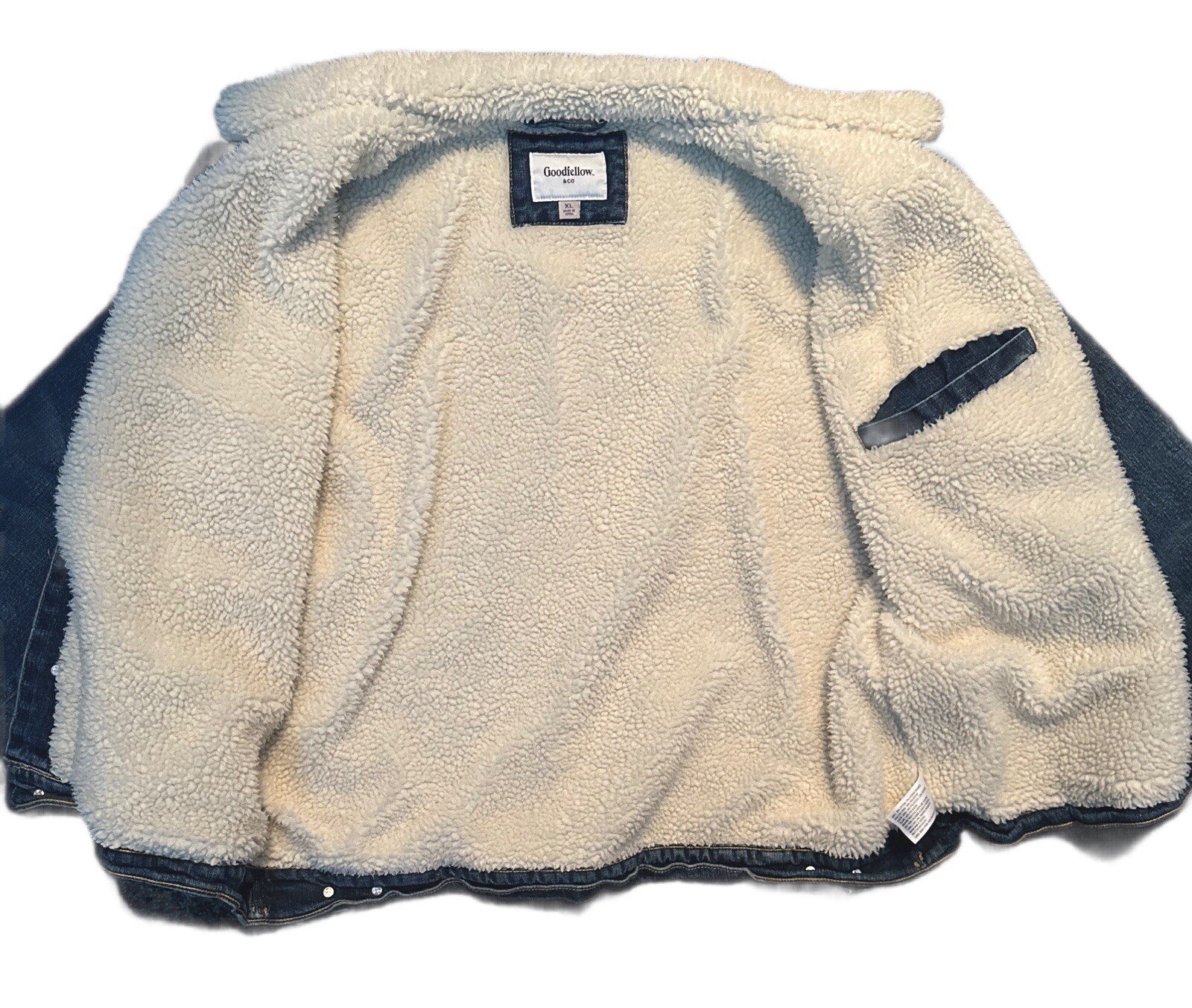 Shearling Lined Jean Jacket(Lightly Used) - image 3