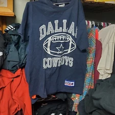 Vintage 90s 1996 Champion Pro Line Dallas Cowboys Graphic Shirt Mens Medium