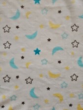 CUDDLESOME Baby Blanket CREAM Fleece Moon Stars South Africa Security Wrap Sleep