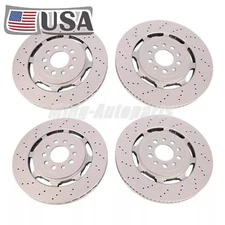 For 2017&Up Alfa Romeo Giulia Stelvio Quadrifoglio Front Rear Brake Rotors