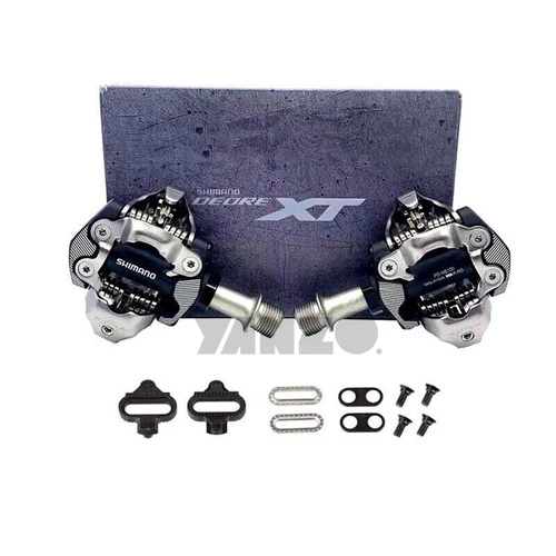New Shimano Deore XT PD-M8100 SPD XC MTB Mountain Bike Clipless Pedals & Cleats