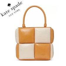 NWT KATE SPADE NEW YORKBoxxy Colorblocked Smooth Leather Tote