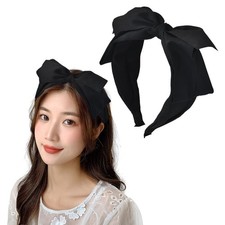 Big Bowknot Headband with Bow Hair Accessories for Women and Girls