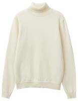 United Colors of Benetton Damen Pullover Radtrikot M/L 1002D2348, Cremeweiß