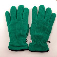 Green Fleece Women M-L Water Proof Winter Gloves