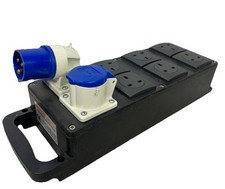 RubberBox - RUB1401B - 16A 6x13A Distribution Box 40 AVAILABLE