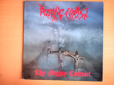 ROTTING CHRIST '' THY MIGHTY CONTRACT '' - OSMOSE PRODUCTIONS OPLP 012 - WORLDWIDE