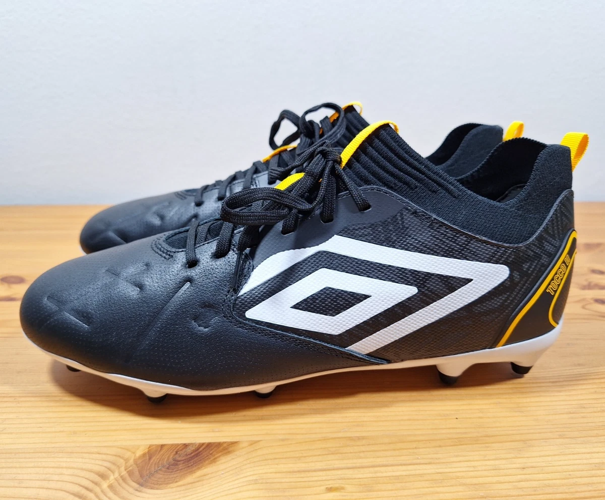 Umbro Shoe Men\'s 10.5 Aurora II FG (Firm Ground) Soccer Cleats Black Blue Umbro Aurora Ii Lo Firm Ground Soccer Boots - Jnr main image 3