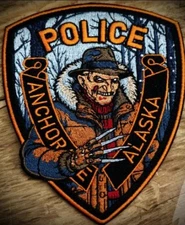 Patch ~ ALASKA AK ANCHORAGE POLICE FREDDY KRUEGER EDITION VERY LIMITED