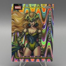 2026 Topps Chrome Marvel ENCHANTRESS #35 RayWave Refractor Parallel
