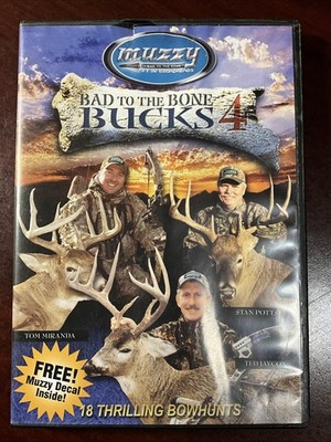 DVD: Bad To The Bone Bucks 4: Muzzy, deer hunting
