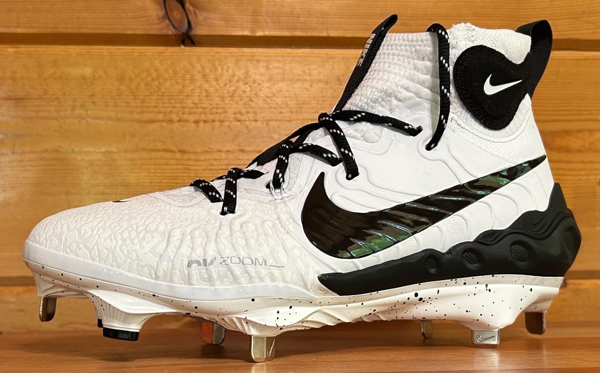 Mens Nike Alpha Huarache Zoom NXT METAL Baseball Cleats Size 8