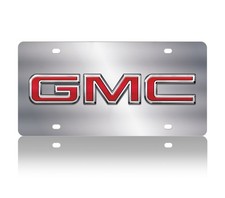 Eurosport Daytona- Compatible with GMC Badge -Stainless Steel License Plate