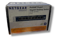  NEW NETGEAR GS108 Pro Safe 8-Port Gigabit Desktop 1000 mbps NEW SEALED  
