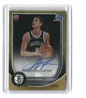 Egor Demin /50 2025-26 Bowman Chrome Autograph Gold Shimmer
