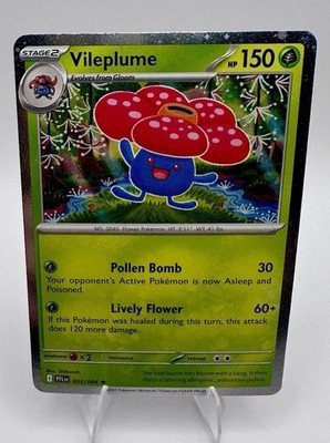 Vileplume Promo Cosmos Holo ME02: Phantasmal Flames 003/094 NM