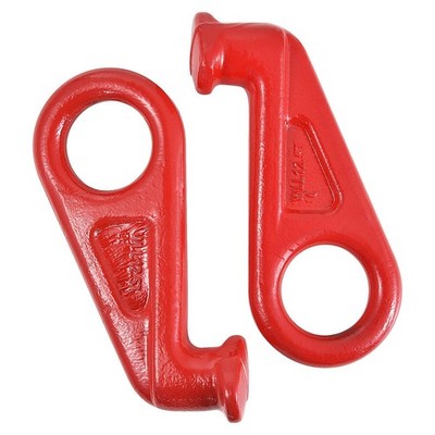 Shipping Container Lifting Hooks, 2 Pack 12.5 T Left & Right 45° Alloy Steel