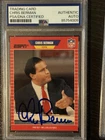 Chris Berman Signed Pro Set Card PSA DNA Slab Auto ESPN Must Have!