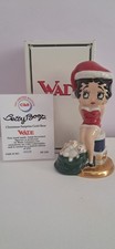 Ultra Rare Wade Betty Boop Christmas Surprise. Ltd Ed 228 of 250 with COA & Box