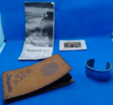 Mammoth Cave KY vintage brochure wrist bracelet mino photos snapshots lot 4