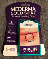 New Mederma Cold Sore Discreet Healing Patch 15 Patches EXP 11/2027