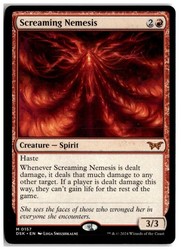 Screaming Nemesis 157 - Duskmourn: House of Horror - Mythic Rare