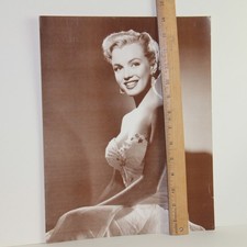 Marilyn Monroe - White Dress - 1950s Vintage Portrait Photograph Hollywood