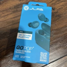 JLab - GO Air POP True Wireless In-Ear Headphones - Teal