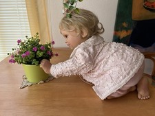 Krabbelbaby Danny Künstlerpuppe von Pamela Erff