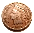 Indian Head Cent Lot #29-1906