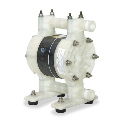 DAYTON 6PY39 Dbl DphrmPmp,FNPT,PTFE/PP,1/4in,15gpm 6PY39