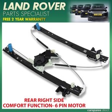 LAND ROVER DISCOVERY 5 L462 2016-ON REAR RIGHT DRIVER WINDOW REGULATOR & MOTOR