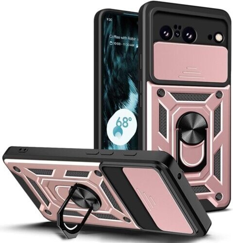 Custodia Per Google Pixel 8A,8 Pro Anti-urto Anello Stand - Foto 11