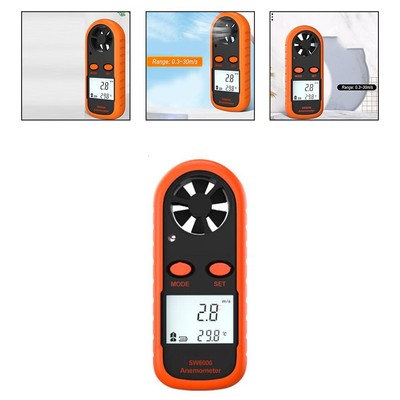 Digitales Hand-Anemometer kompaktes Design für zuverlässige Windmessungen