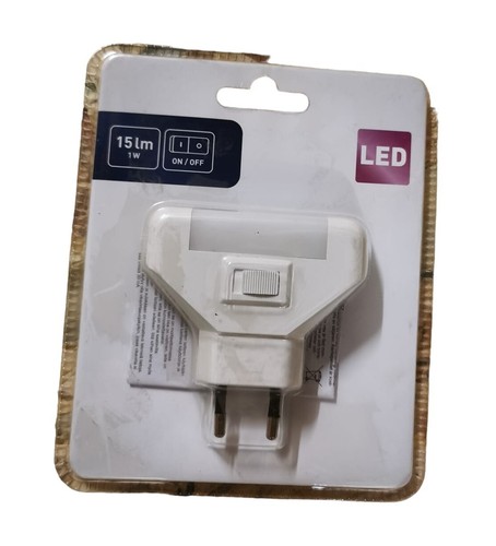 Nachtlicht LED LAMPE LUX 15LM, 6400 K, Schalter ON\OFF Leistung: 1 W Kaltweiß - Bild 8 von 9