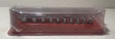 Snap on 10 Pc, 1/4 Dr. SAE Shallow Socket Set, 3/16 - 9/16