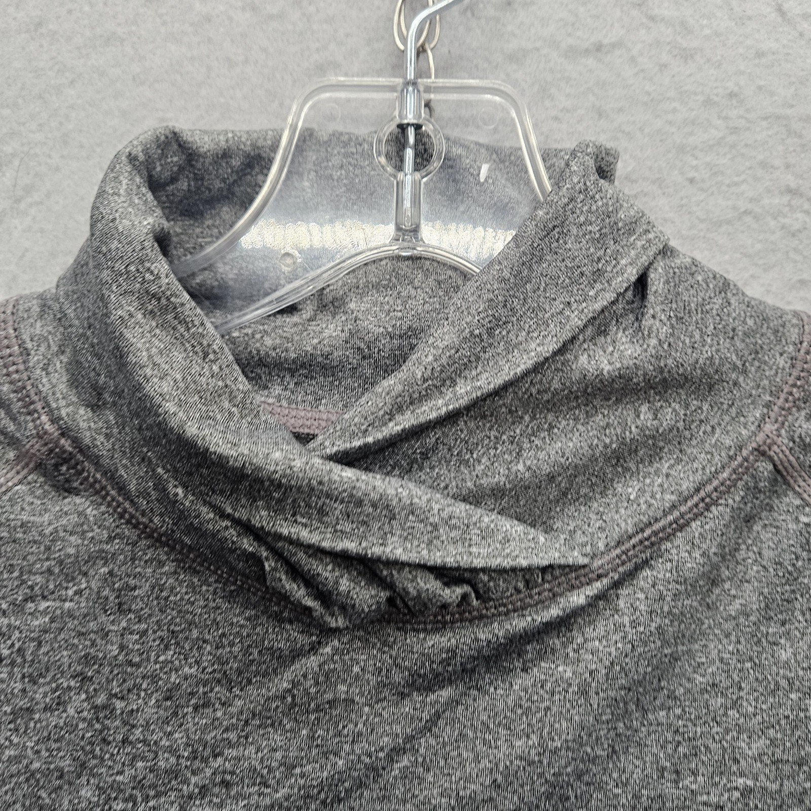 Layer 8 Performance Women's Small Gray Turtle Nec… - image 4