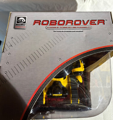 Télécommande WOWWEE 2008 Roborover Robot Robotics jaune noir