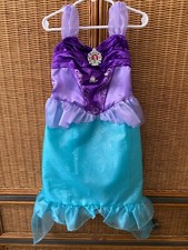 DISNEY TODDLER GIRLS ARIEL LITTLE MERMAID SZ 4-6X COSTUME PLAY HALLOWEEN NWOT