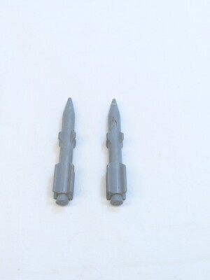 Vintage GI Joe Wolverine 1983 Missile lot of 2